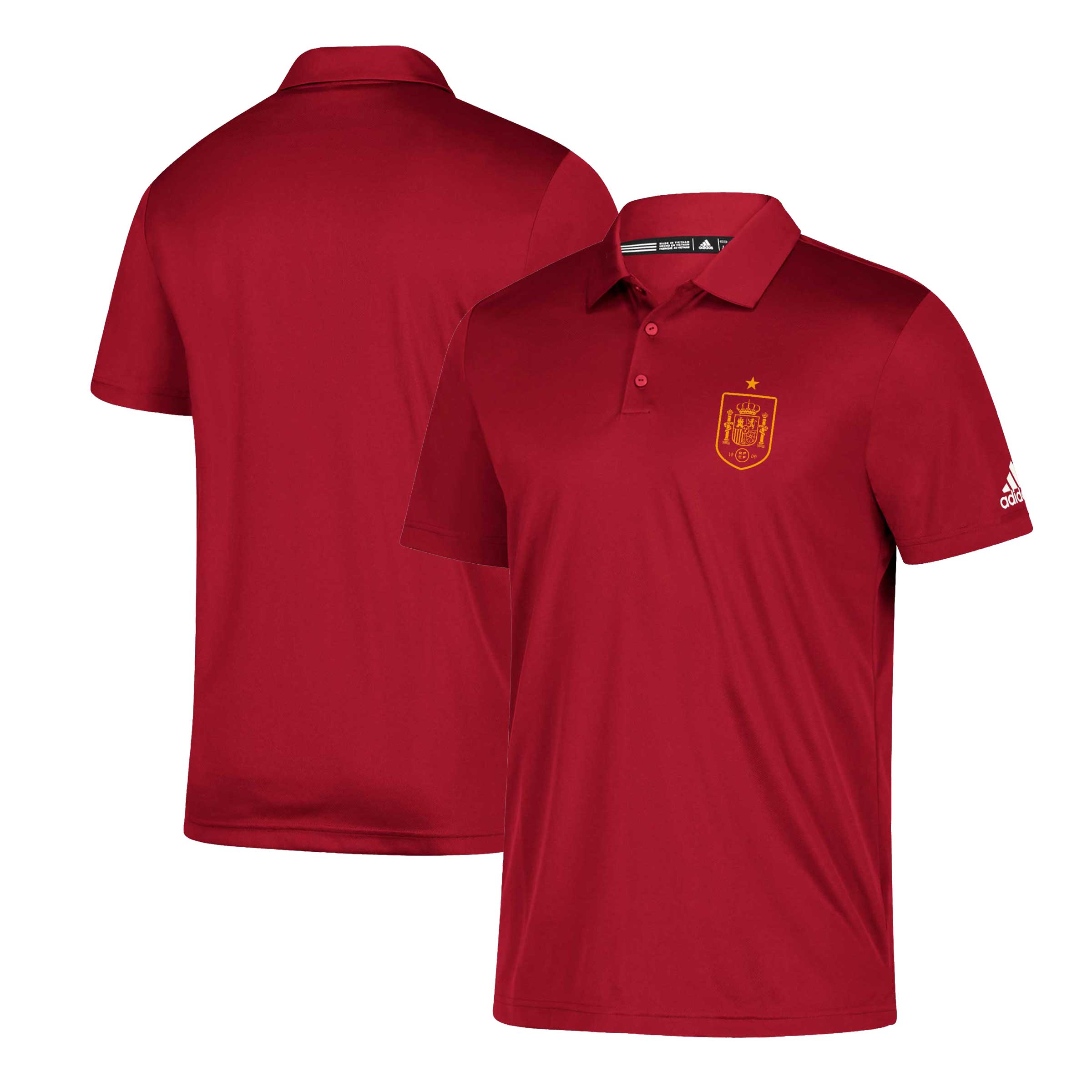 Explore spain national team adidas grind climalite polo – red – Australia Football Shirts & Soccer Gear