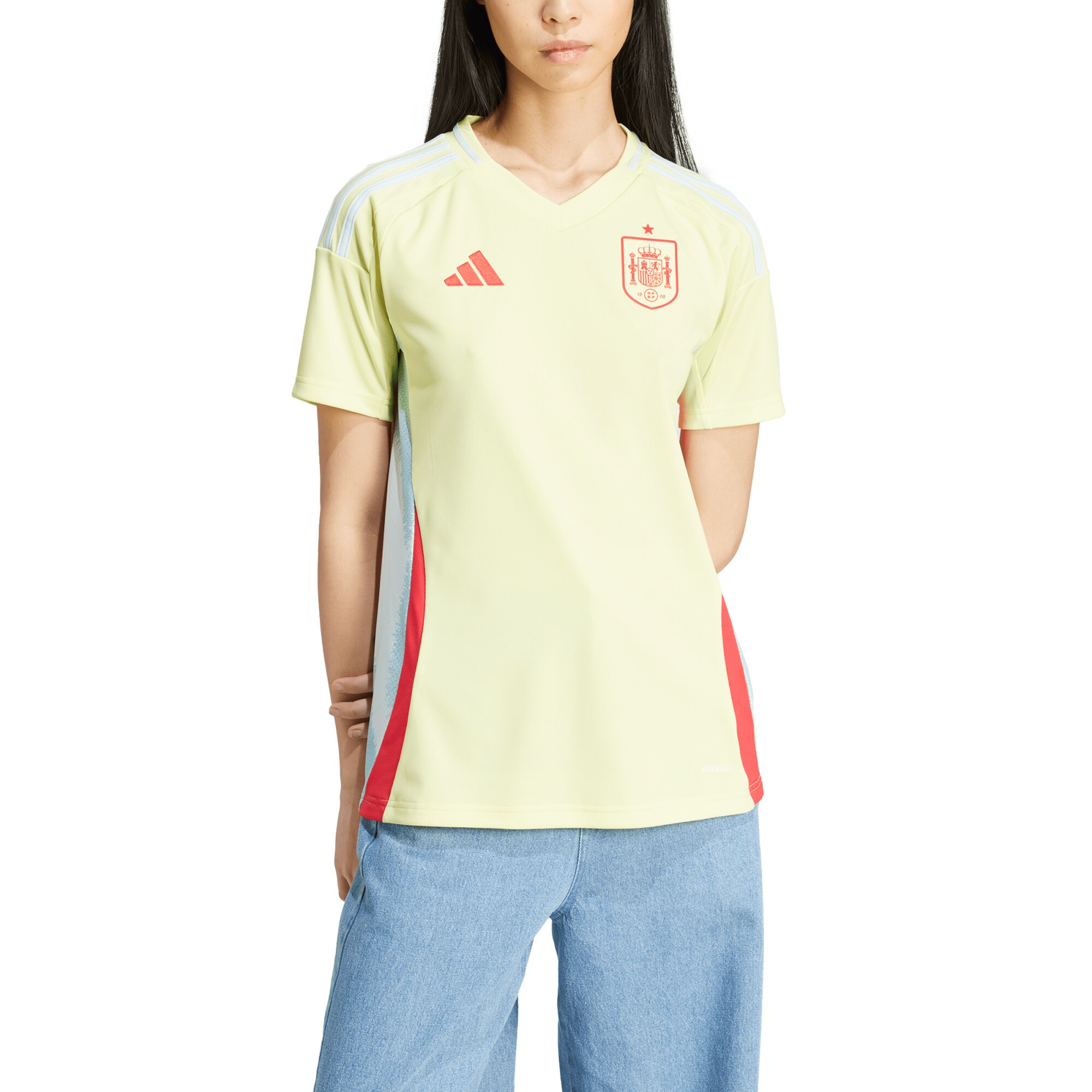 Explore spain national team adidas women8217s 2024 away replica jersey – yellow – Australia Football Shirts & Soccer Gear