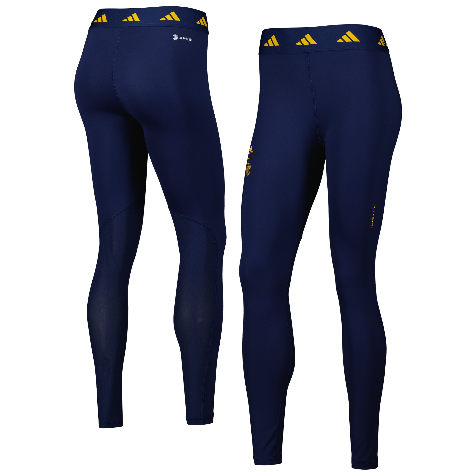 Explore spain national team adidas women8217s dna aeroready tights – navy – Australia Football Shirts & Soccer Gear