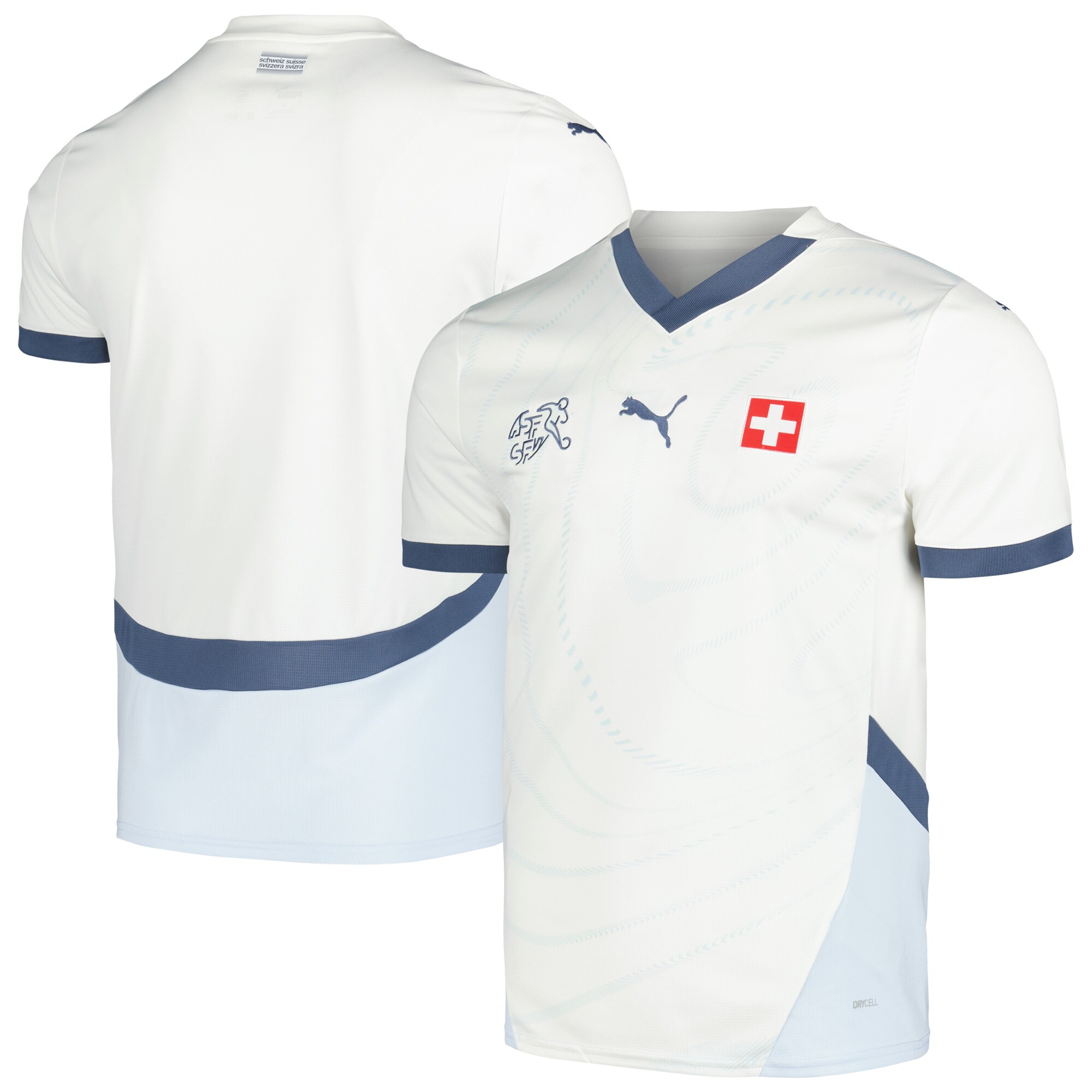 Explore switzerland national team puma 2024 away replica jersey – white – Australia Football Shirts & Soccer Gear
