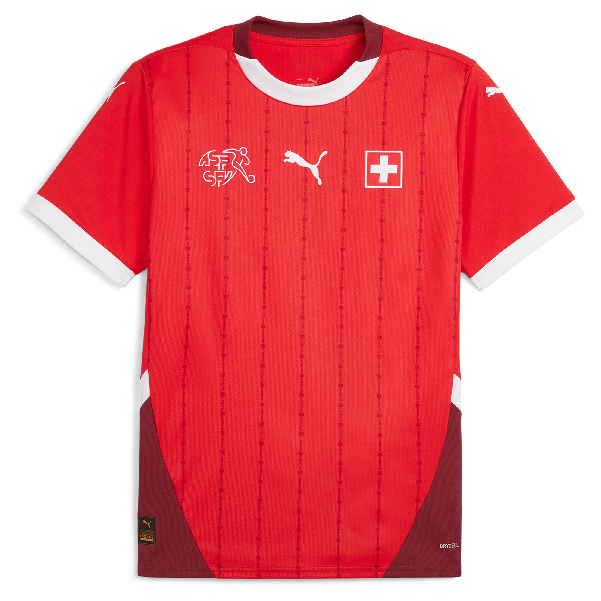 Explore switzerland national team puma 2024 home replica jersey – red – Australia Football Shirts & Soccer Gear