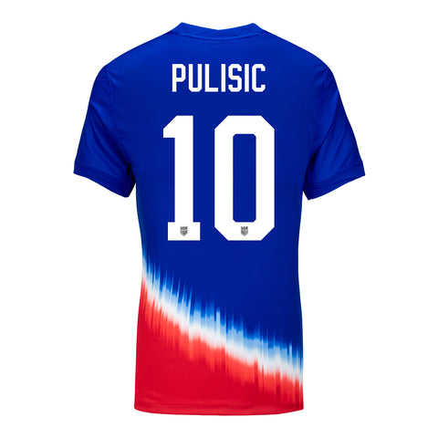 women8217s nike usmnt 2024 american icon away pulisic 10 stadium jersey